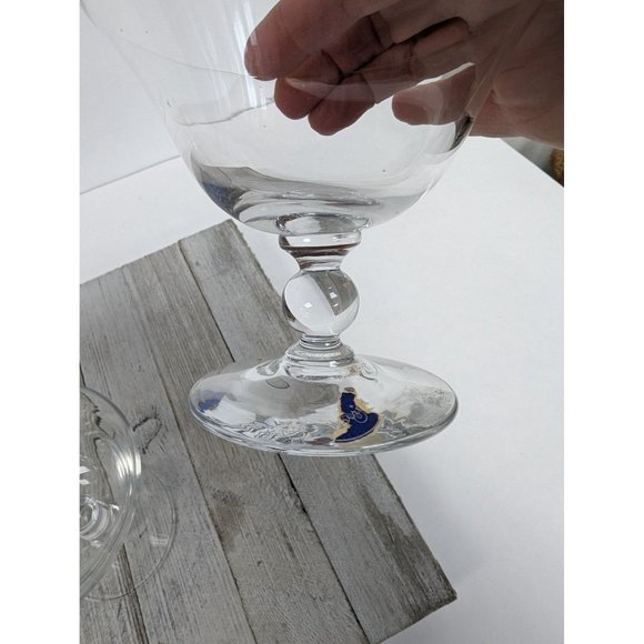 Imperial Candlewick Sundae Glasses 4 5/8" Footed Tumbler Juice Set of 4 - Picture 4 of 6